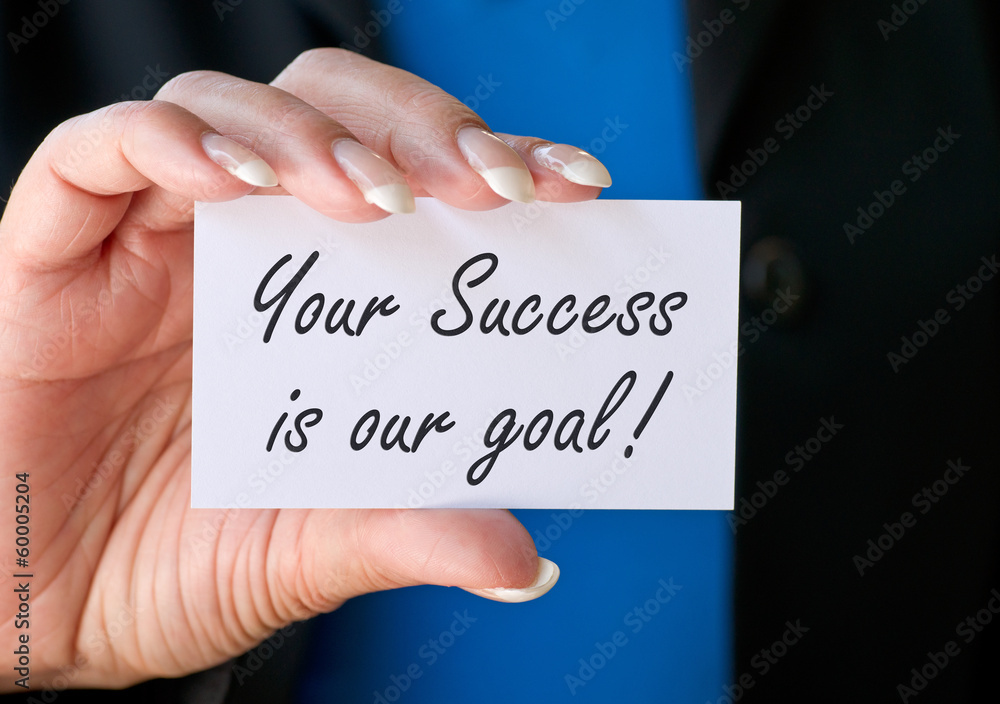 Your Success is our goal ! Your Success is our goal !