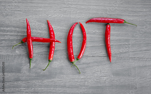 Hot chili pepper