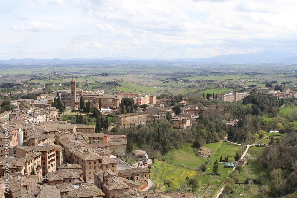 View of Sienna from the Top - Europe