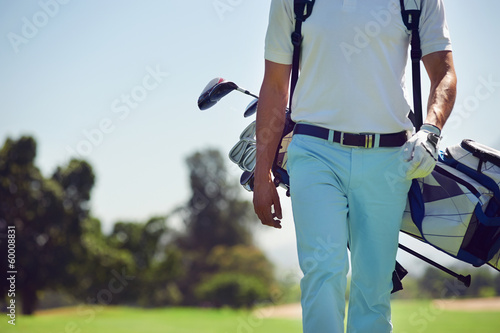 walking golf course