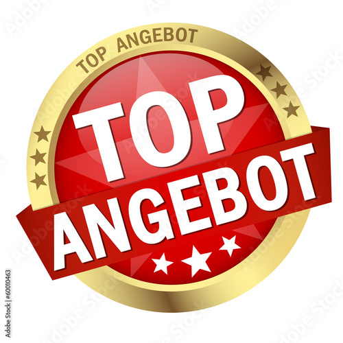 Button mit Banner " TOP ANGEBOT "