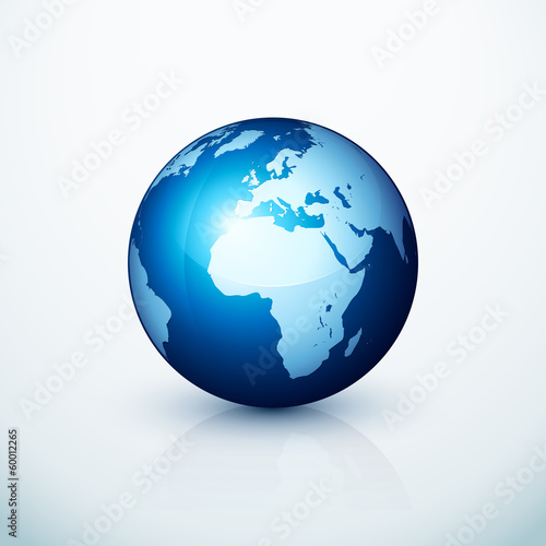 planète terre globe