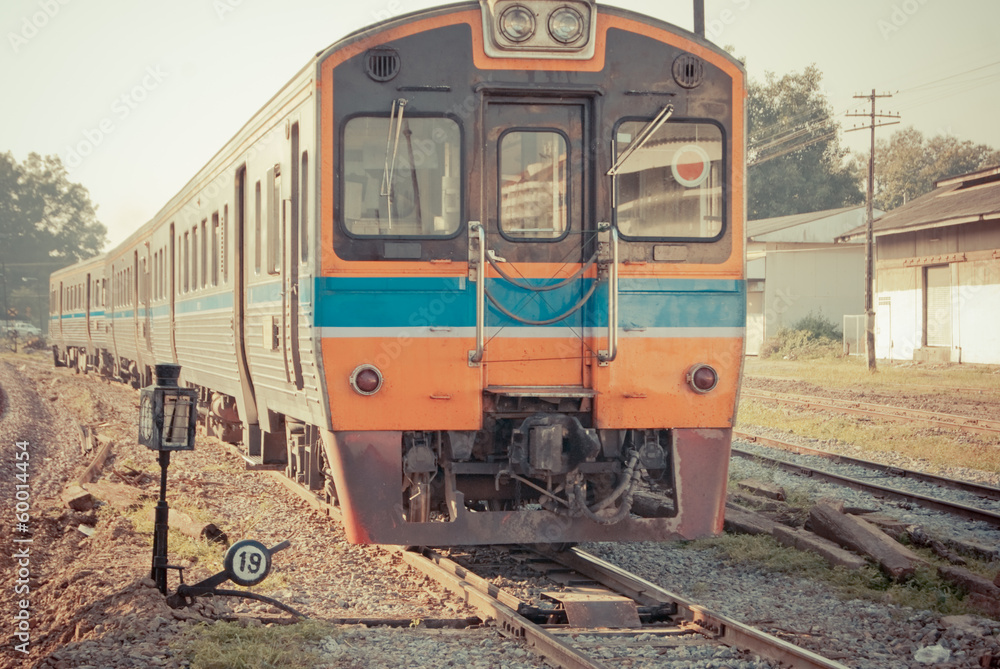 Fototapeta premium Train Vintage