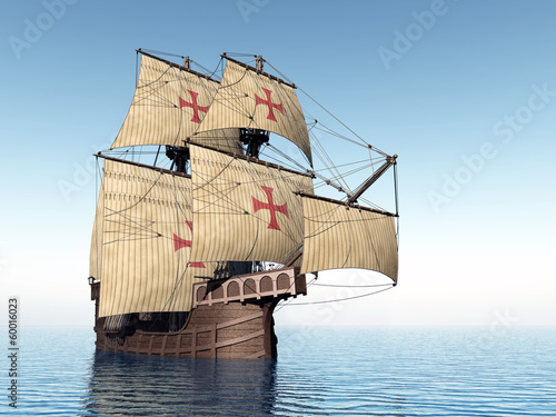 Portuguese Ship of the Fifteenth Century photo