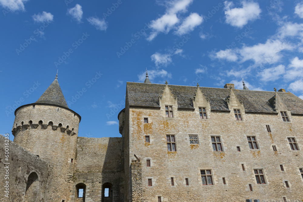 Le chateau-fort de Suscinio, résidence des Ducs de Bretagne