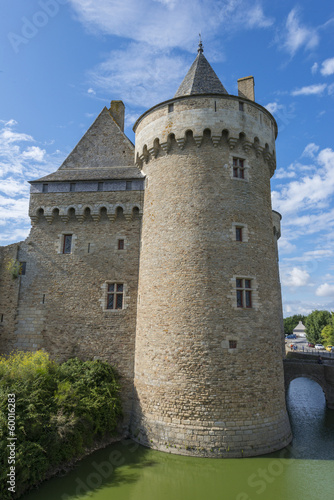 Le chateau-fort de Suscinio, résidence des Ducs de Bretagne