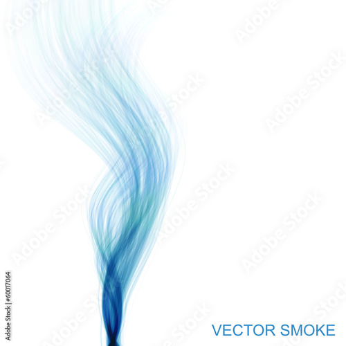 Abstract Smoke. Vector illustration.