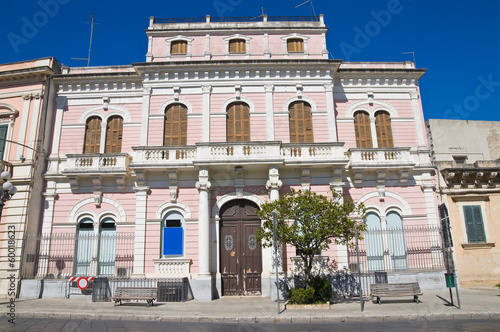 Historical Palace. Manduria. Puglia. Italy.