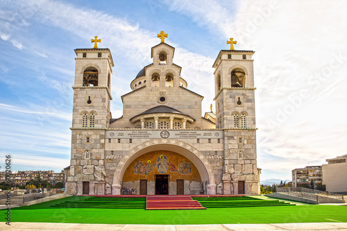 Christ's Resurrection church, Podgorica, Montenegro photo