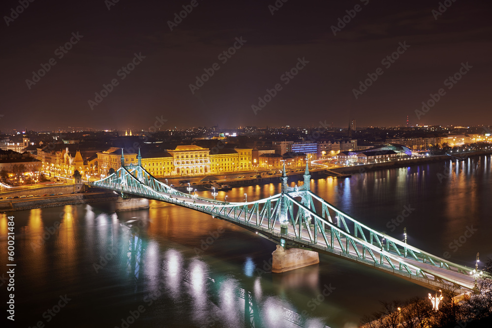 Fototapeta premium Historic bridge in Budapest