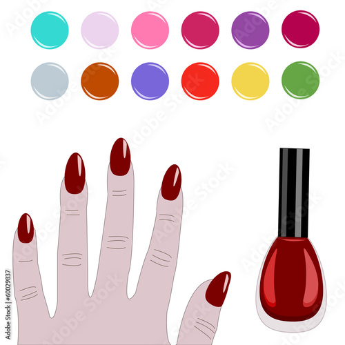 Palette nail polish