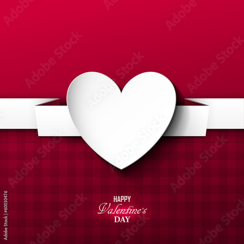 Bright Valentine`s day background