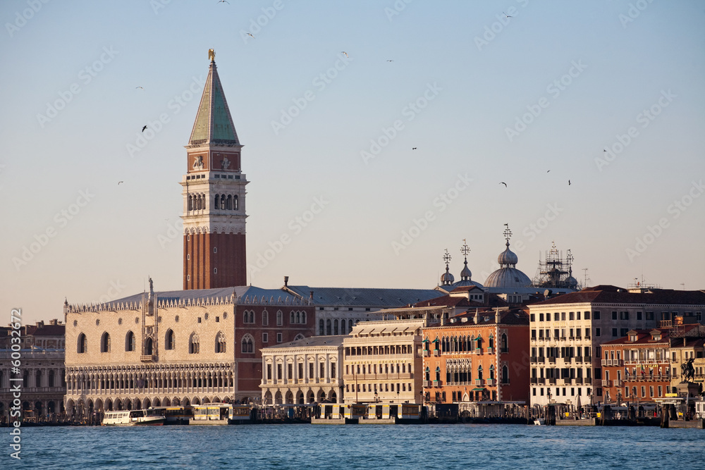 sea view panorama of Venice