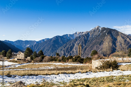 Mountain road photo