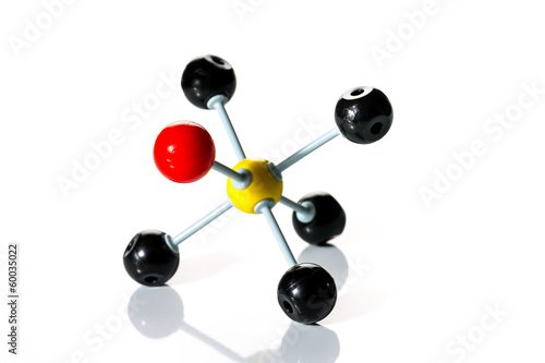 model of chemical molecule