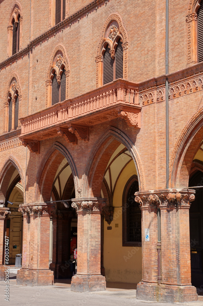 Arcades de la ville de Bologne