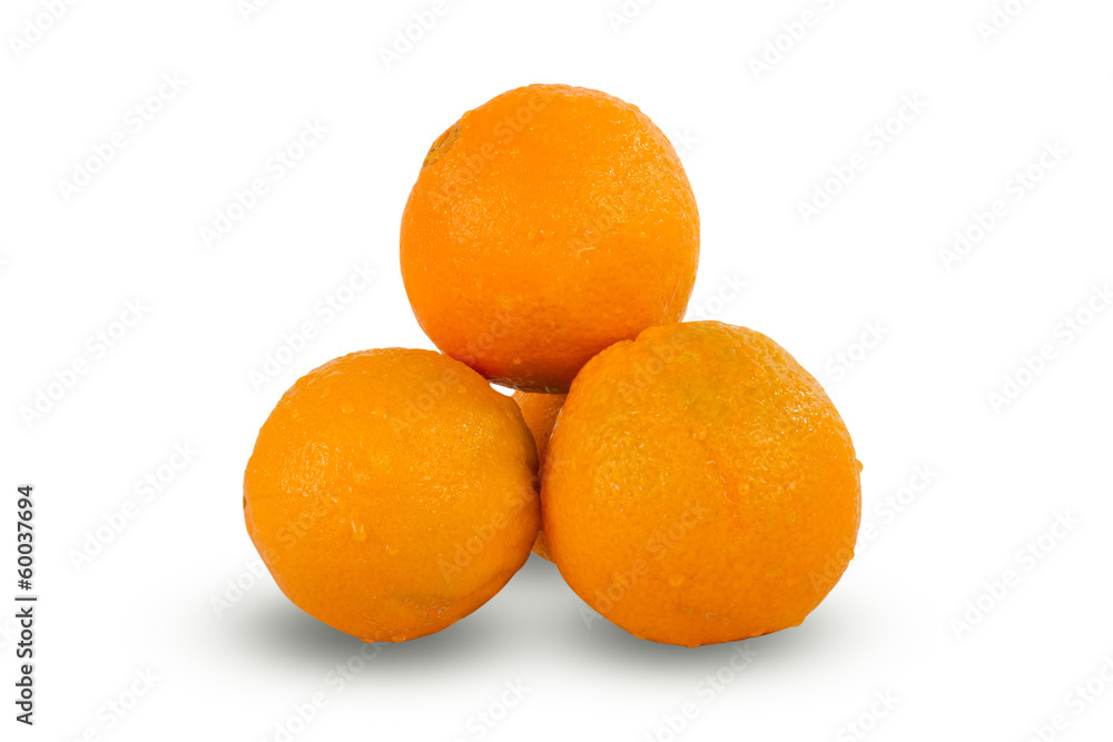 Fresh juicy ripe oranges on white background Fresh juicy ripe oranges on white background