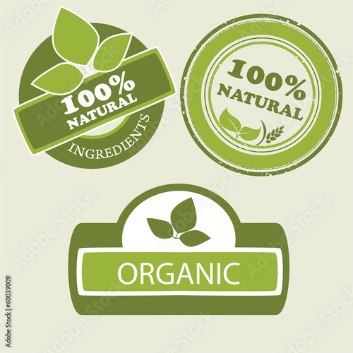 Lable for natural products
