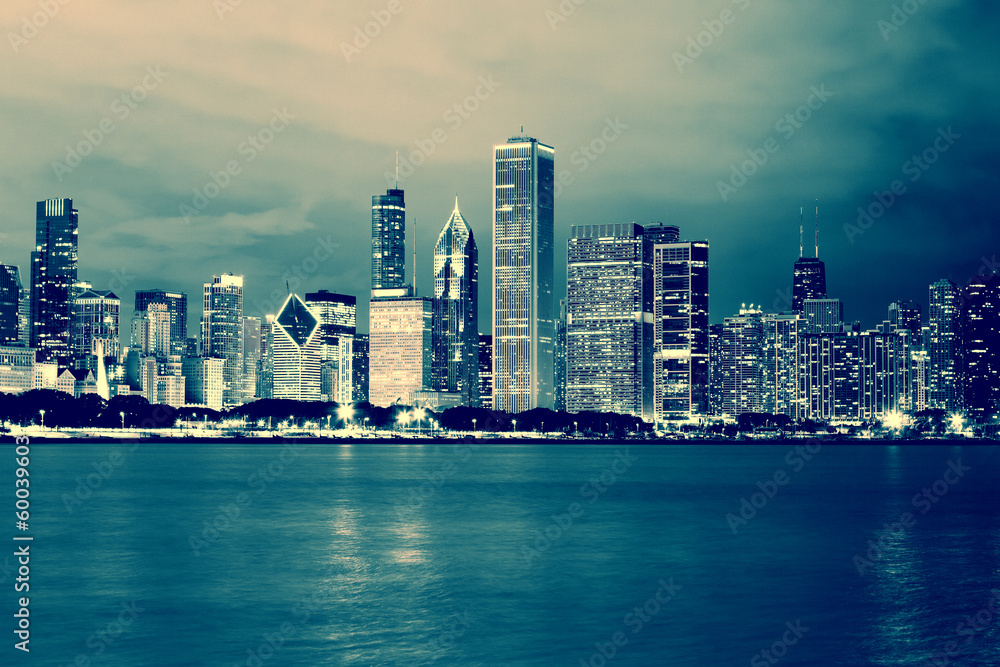 Fototapeta premium Chicago Downtown