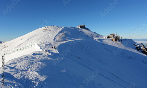 Winter scenery , Kasprowy Wierch is  mountain in Tatras