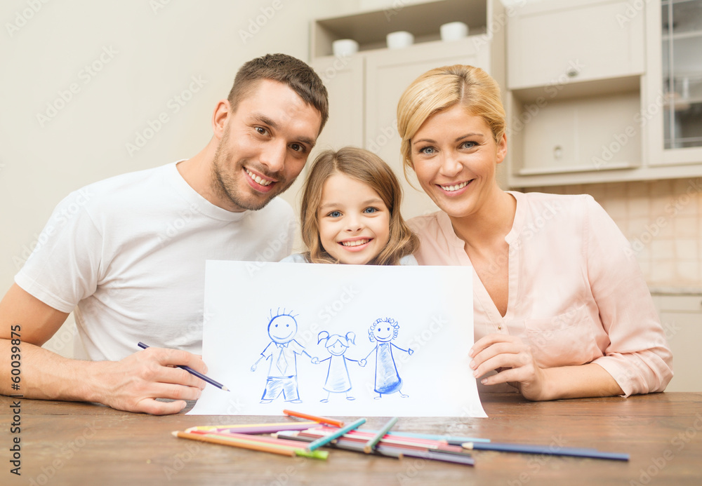 happy family drawing at home happy family drawing at home