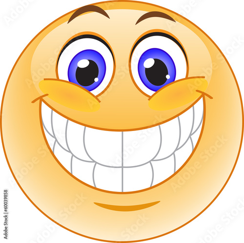Big smile emoticon