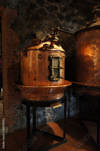 Matériel pour la distillation du rhum