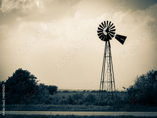 Old Weathered Windmill