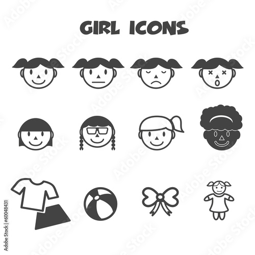 girl icons