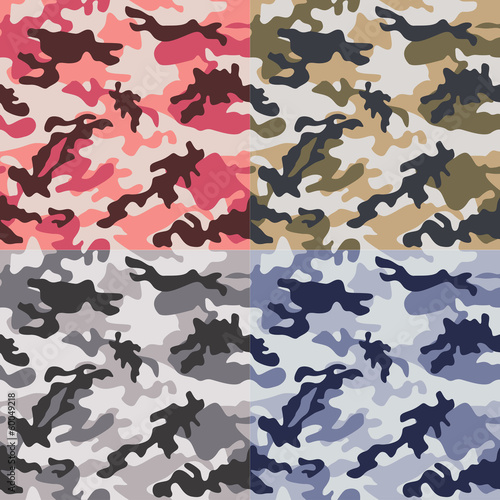 seamless camouflage pattern