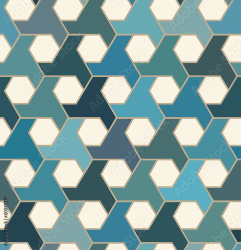 seamless islamic tiles pattern