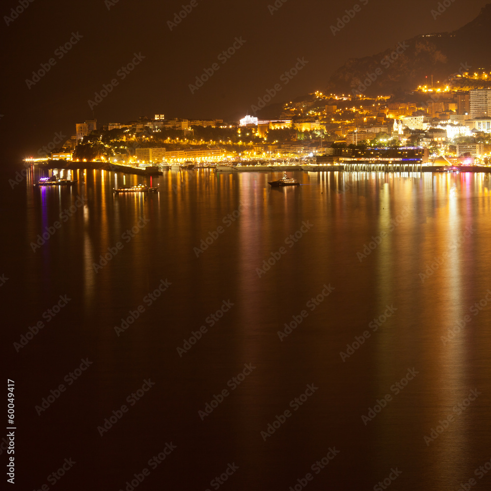 Monaco, Monte Carlo by night