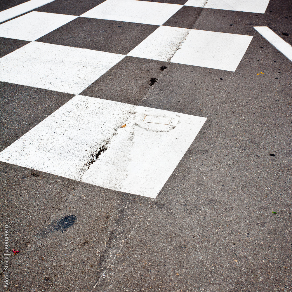 Fototapeta premium Car race asphalt
