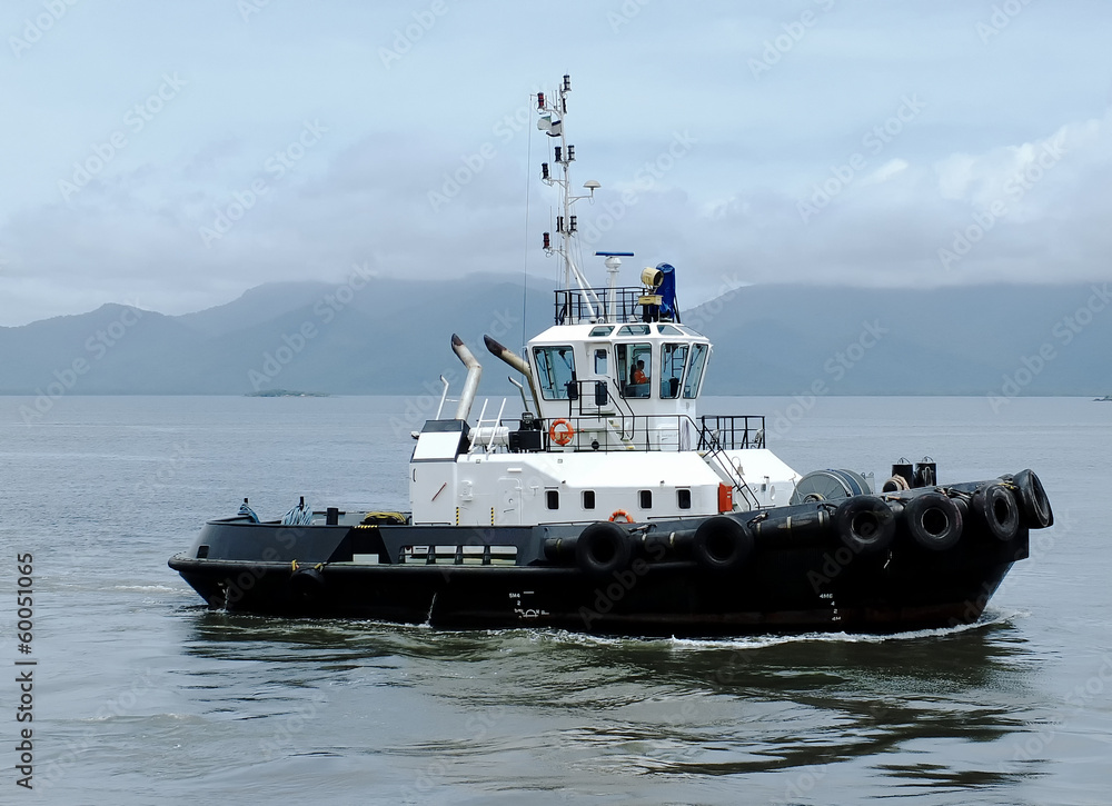 Naklejka premium tug boat