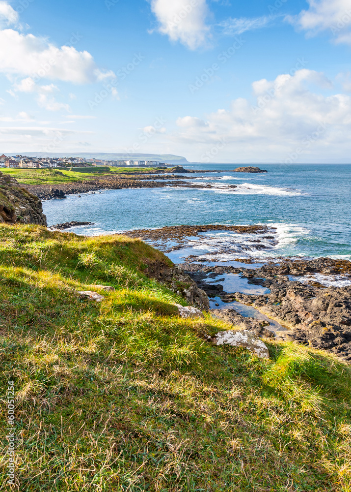 Beautiful coast in Ireland