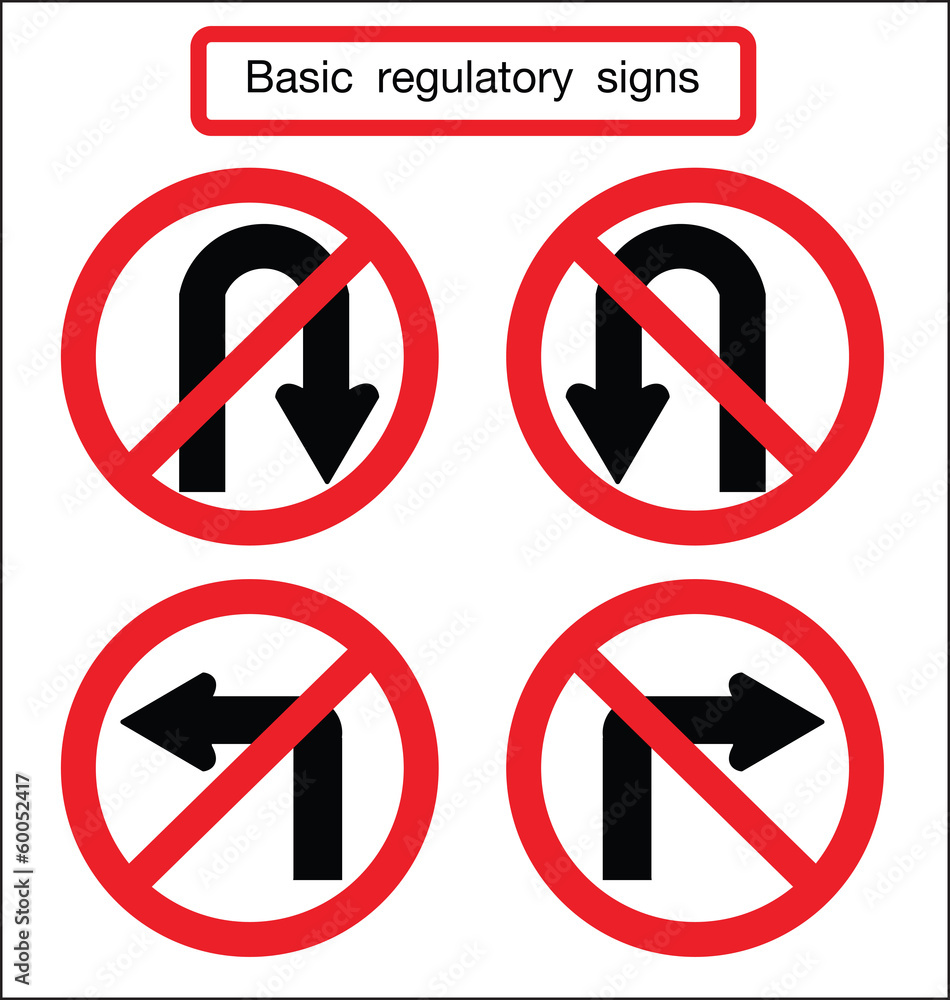 basic traffic sign not turn basic traffic sign not turn