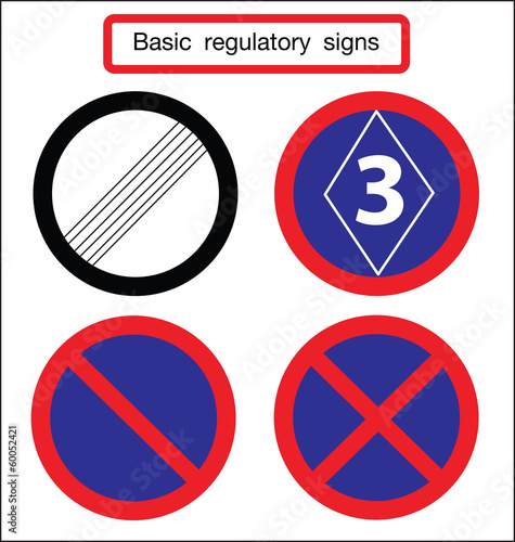 Free Download basic traffic sign blue - GFXLoad