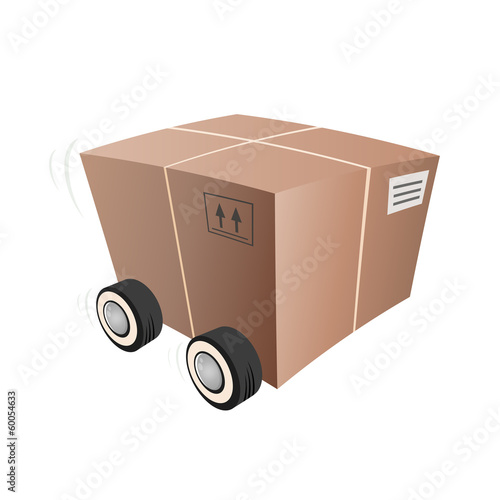 paket lieferung spedition lustig box