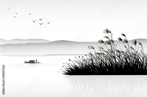 reed painting