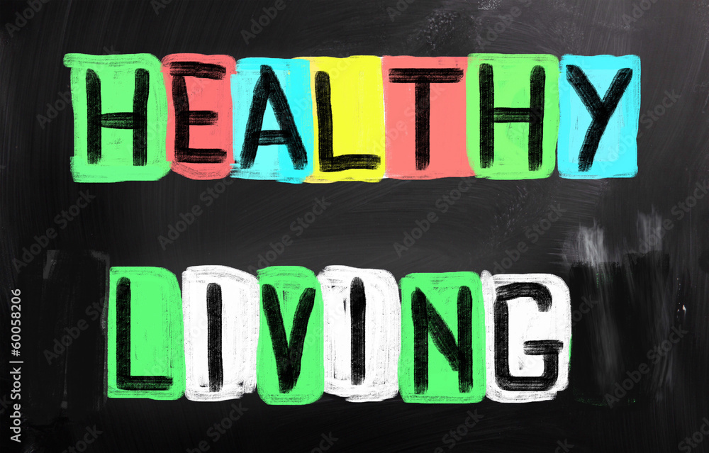 Healthy Living Concept Healthy Living Concept