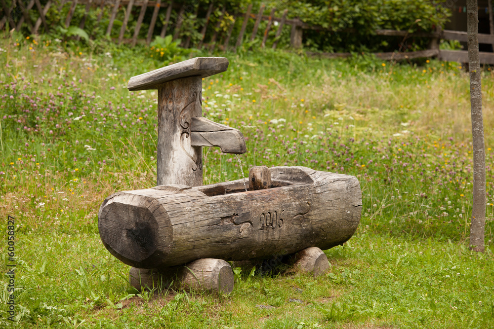 Obraz premium fontana montagna