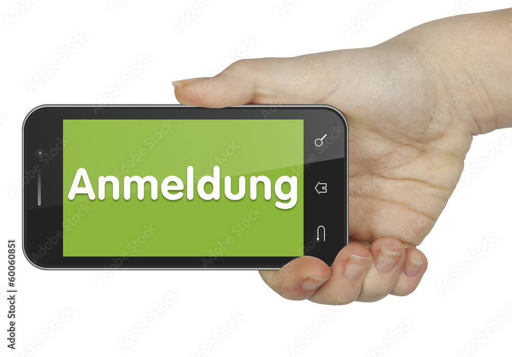 Anmeldung. Anmeldung.