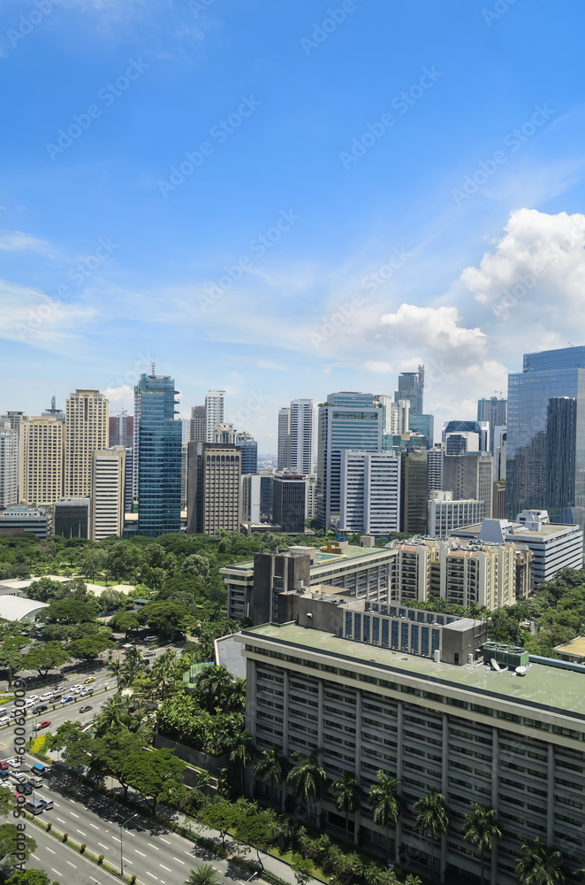 Obraz premium Makati Business District
