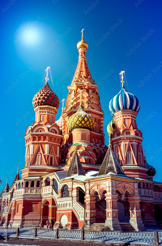 Fototapeta premium St.Basil's Cathedral in Moscow