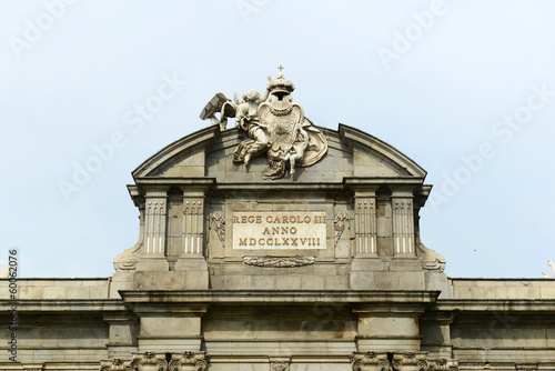 Puerta de Alcalá is a Neo-classical monument, Madrid