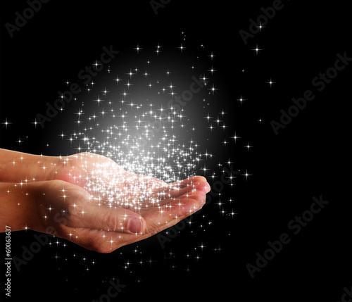 stars and magic in your hands