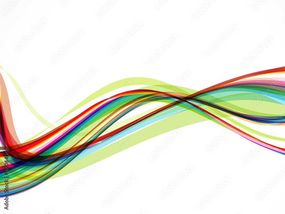 Colorful Wave Background With Shadow Colorful Wave Background With Shadow