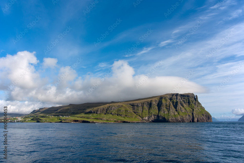 Fototapeta premium Faroe Islands, view from the sea