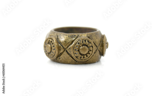 Traditional ring of Kadazan tribe in Sabah, Borneo, Malaysia