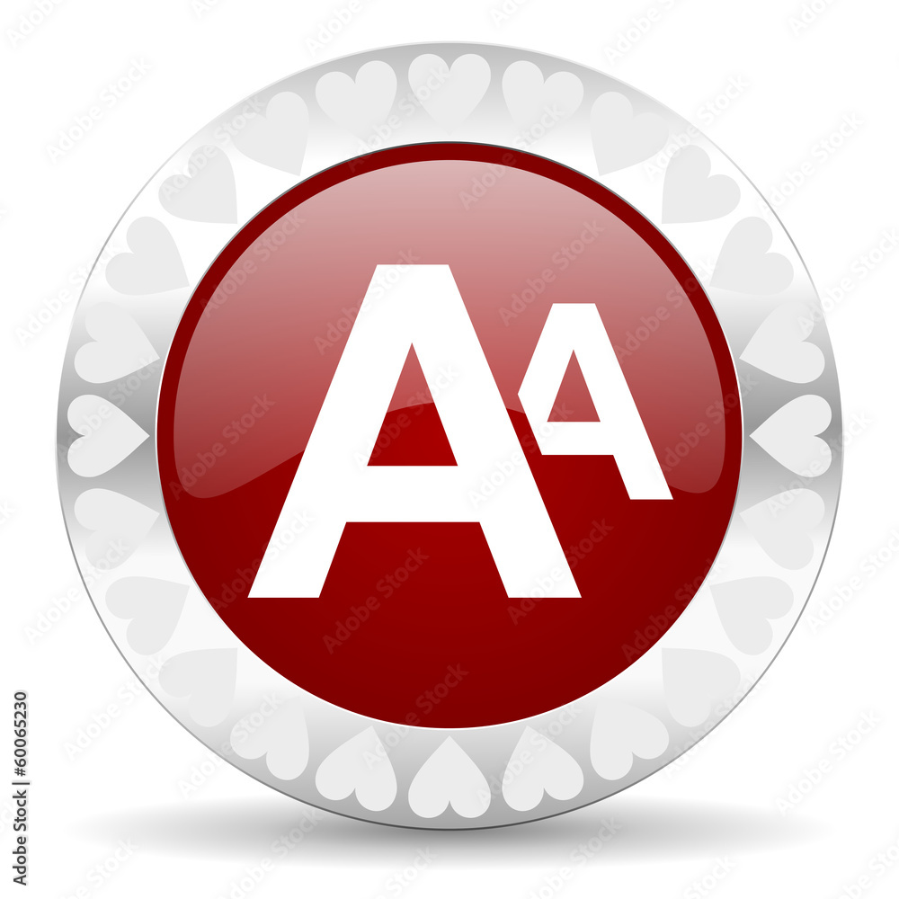 alphabet valentines day icon alphabet valentines day icon